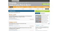 Desktop Screenshot of ijcpd.org